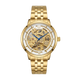 Fitron Grand Skeleton - Gold Automatic Watch